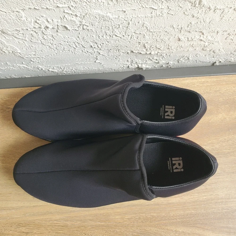 iRi NYC WES I Neoprene Sneakers Unisex EUR 41‎ W 10.5 M 9 Black Red Gorpcore